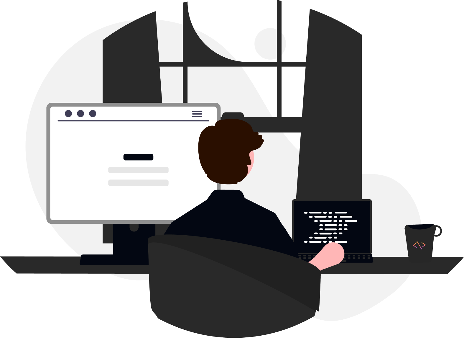 Programmer Illustration